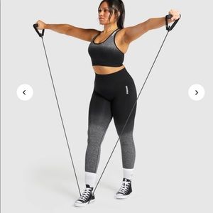 GymShark Adapt Ombré Seamless Black/Grey Leggings